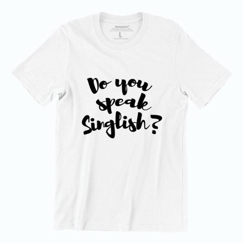 WET DESIGN | Do You Speak Singlish Graphic T-Shirt