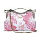 COCOONESE | Dual Lock Metal Handle Bag - Gold Lily