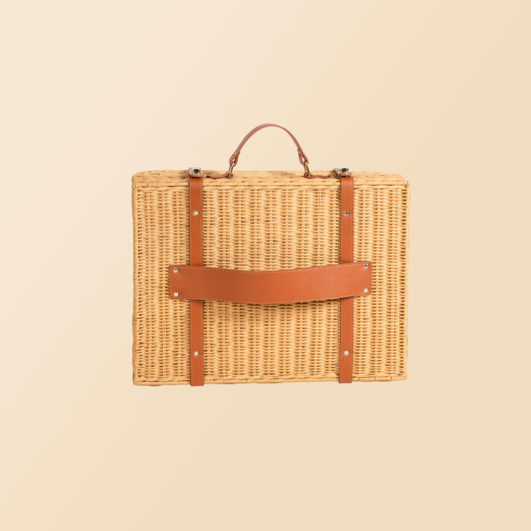 MOMIJI | Jasmine Briefcase - Natural