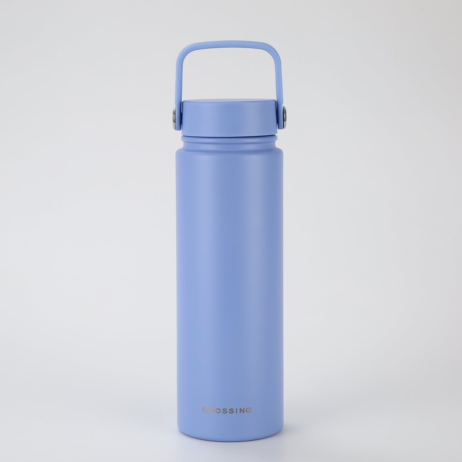 CROSSING | 720ml Urban Ceramic S/S Insulated Flat Cap Bottle With Handle