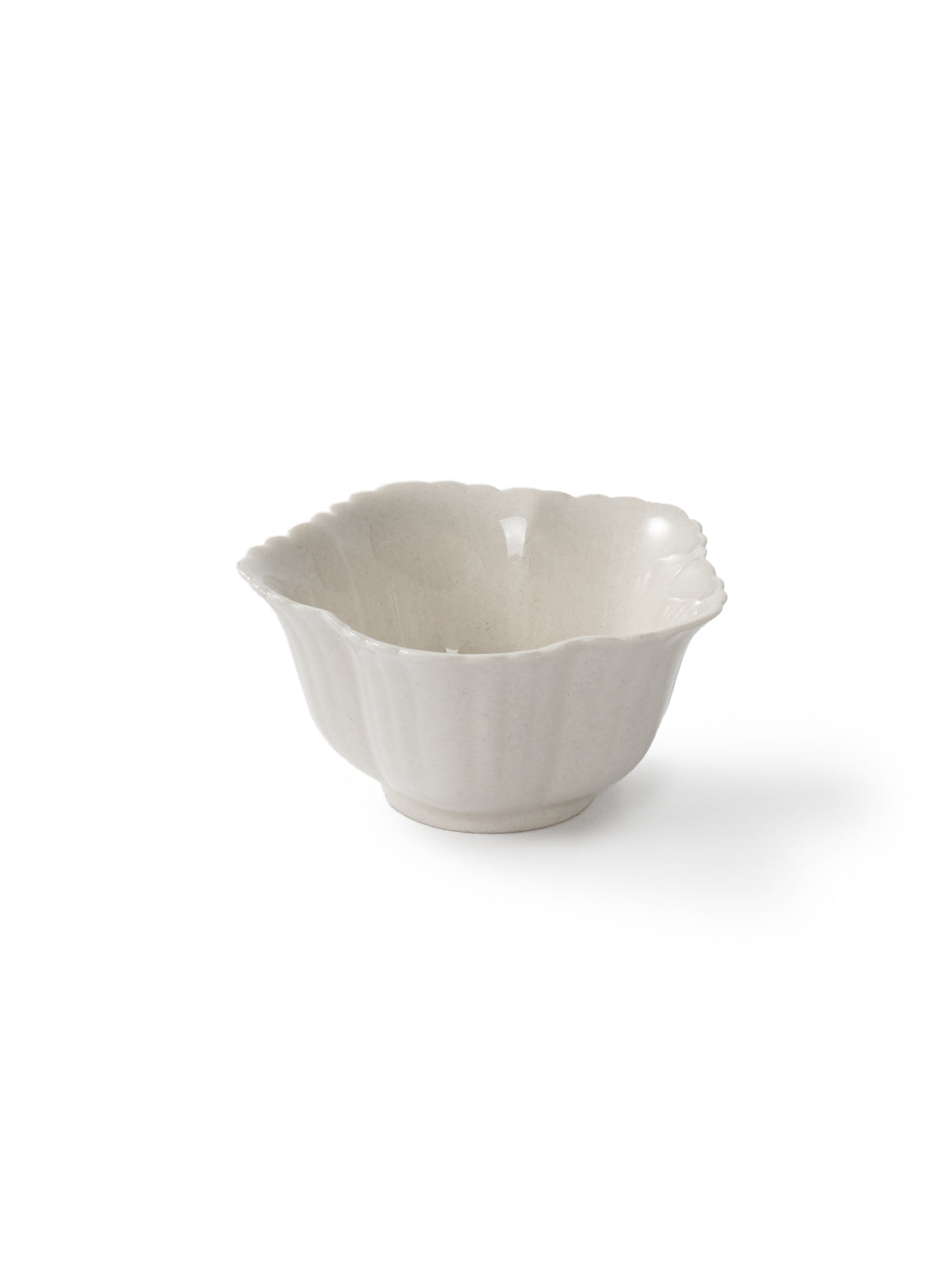 CRAFILAB | Ash Gray & Floral Edge Teacup