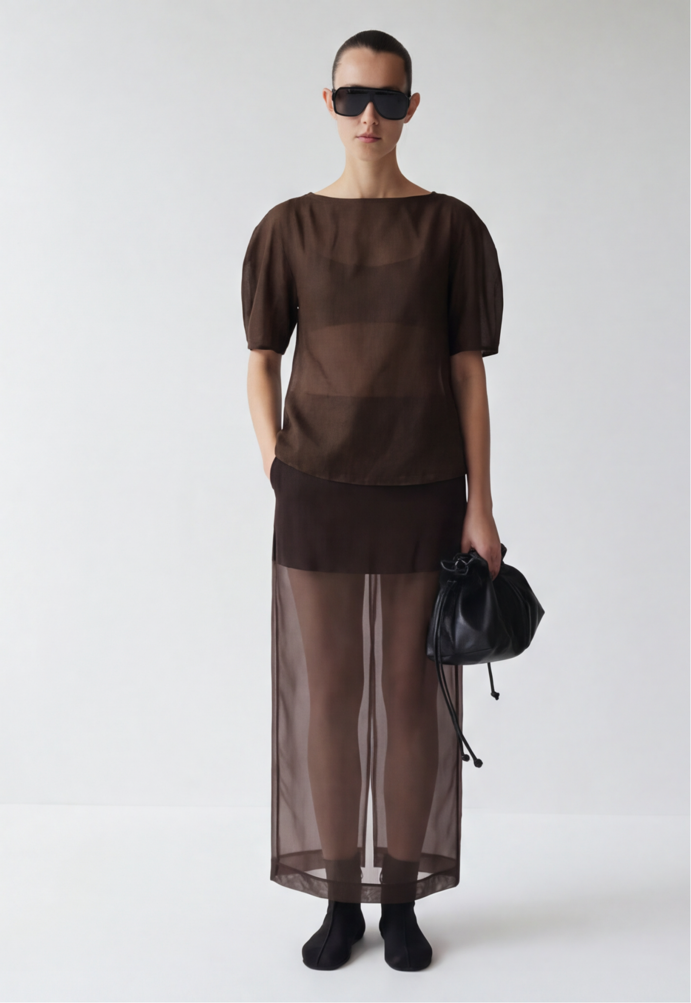 LAYERPLAN | Eris Air Sheer Top