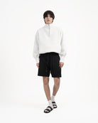 GRAYE | Pleated Sweatshorts - Black