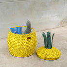 MOMIJI | Pineapple Basket - Medium Yellow