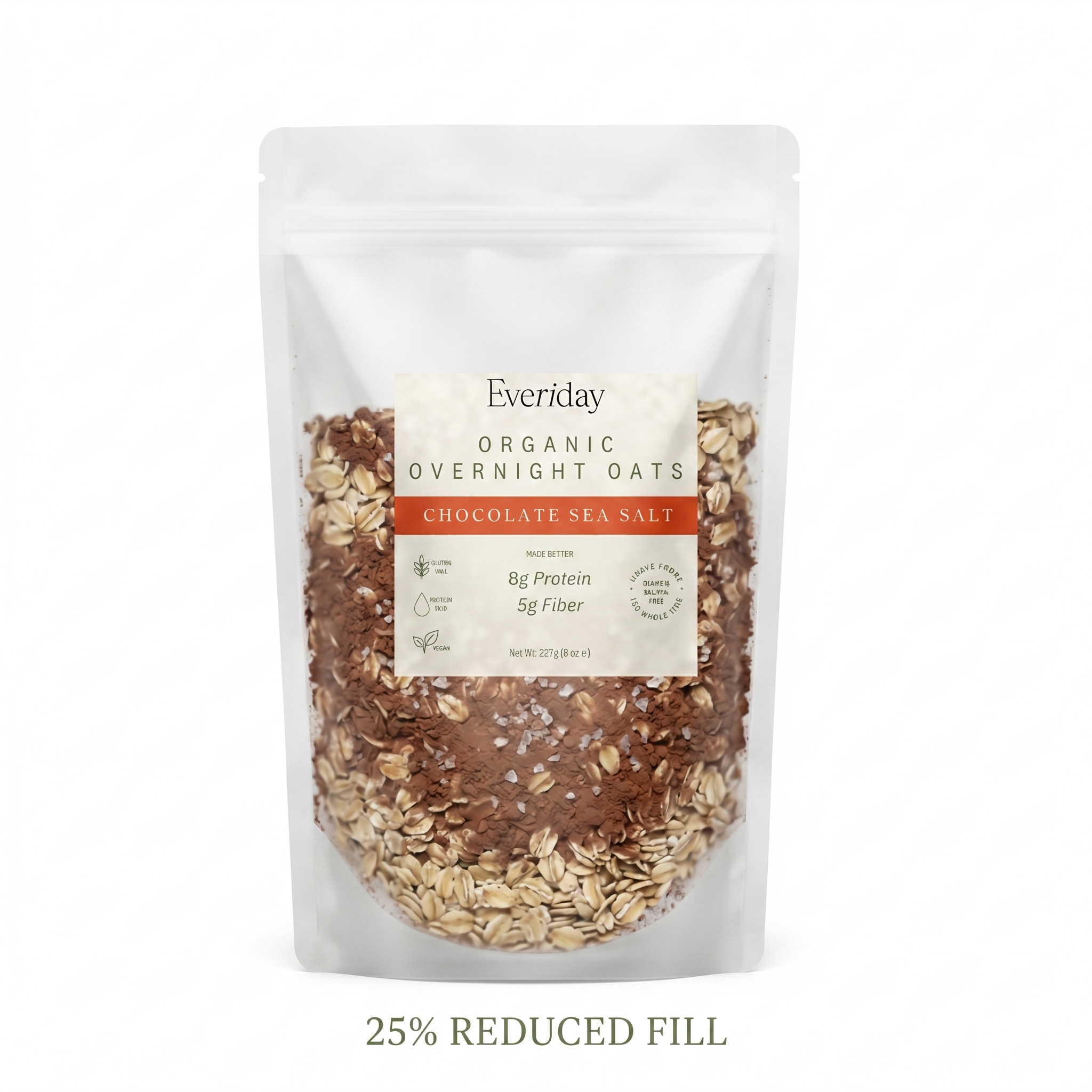 EVERIDAY FOOD | Organic Overnight Oats Chocolate Sea Salt