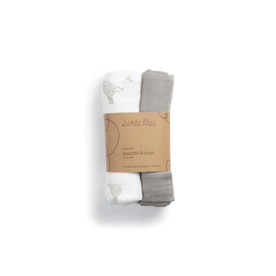 LITTLE REI | 70SQ Bamboo Swaddle 2PC