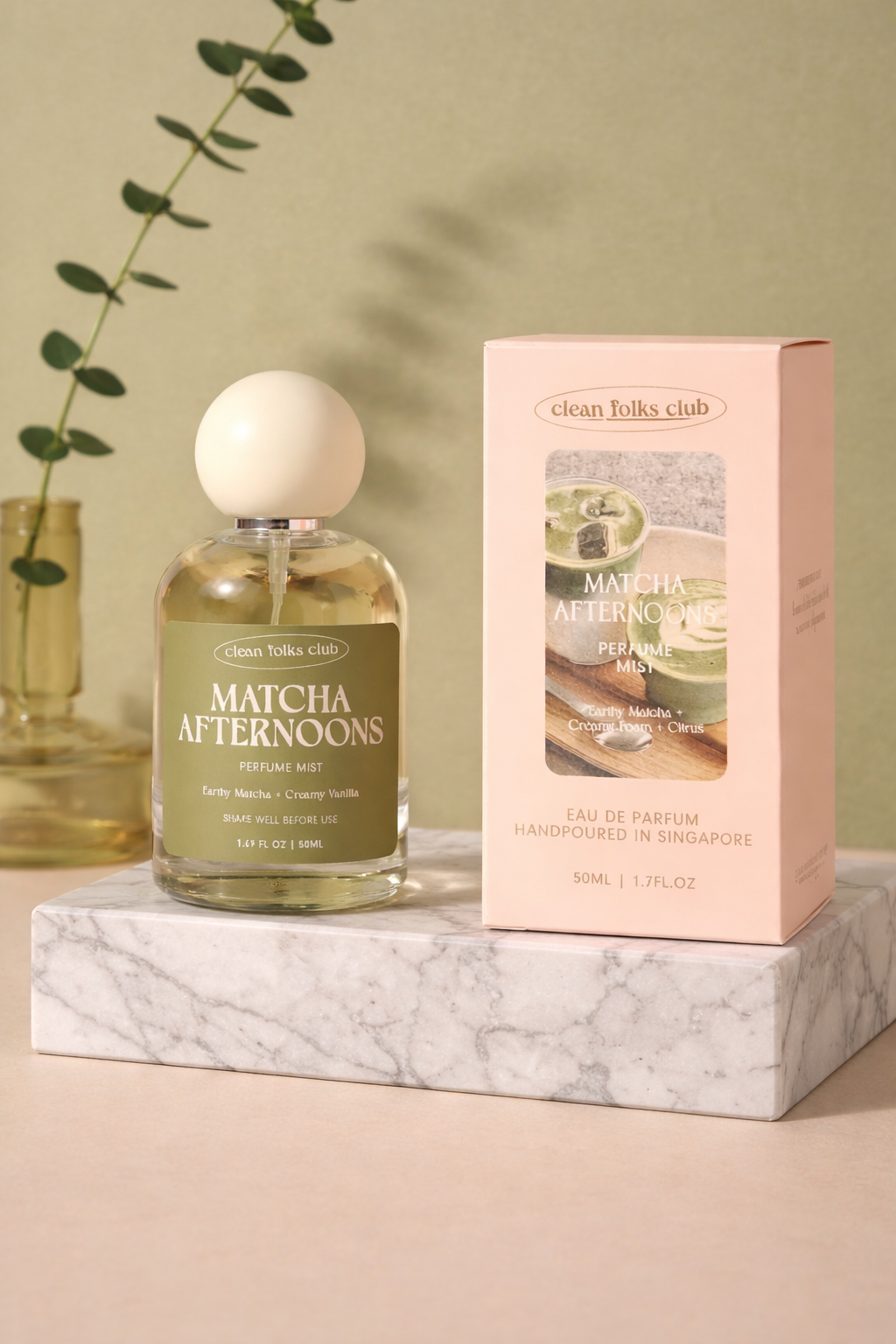 CLEAN FOLKS CLUB | Matcha Afternoon Perfume Mist
