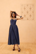 SUI | The Jaali Sustainable Denim Dress