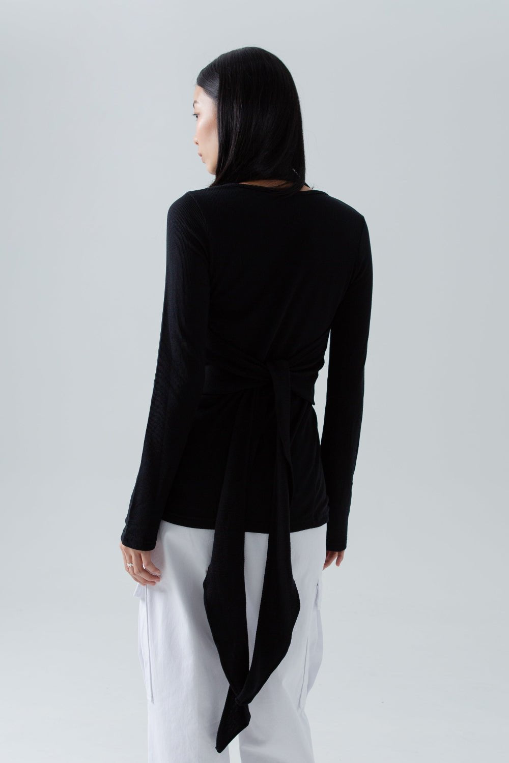 SAERO COLLECTIVE | Split Layer Top | Black
