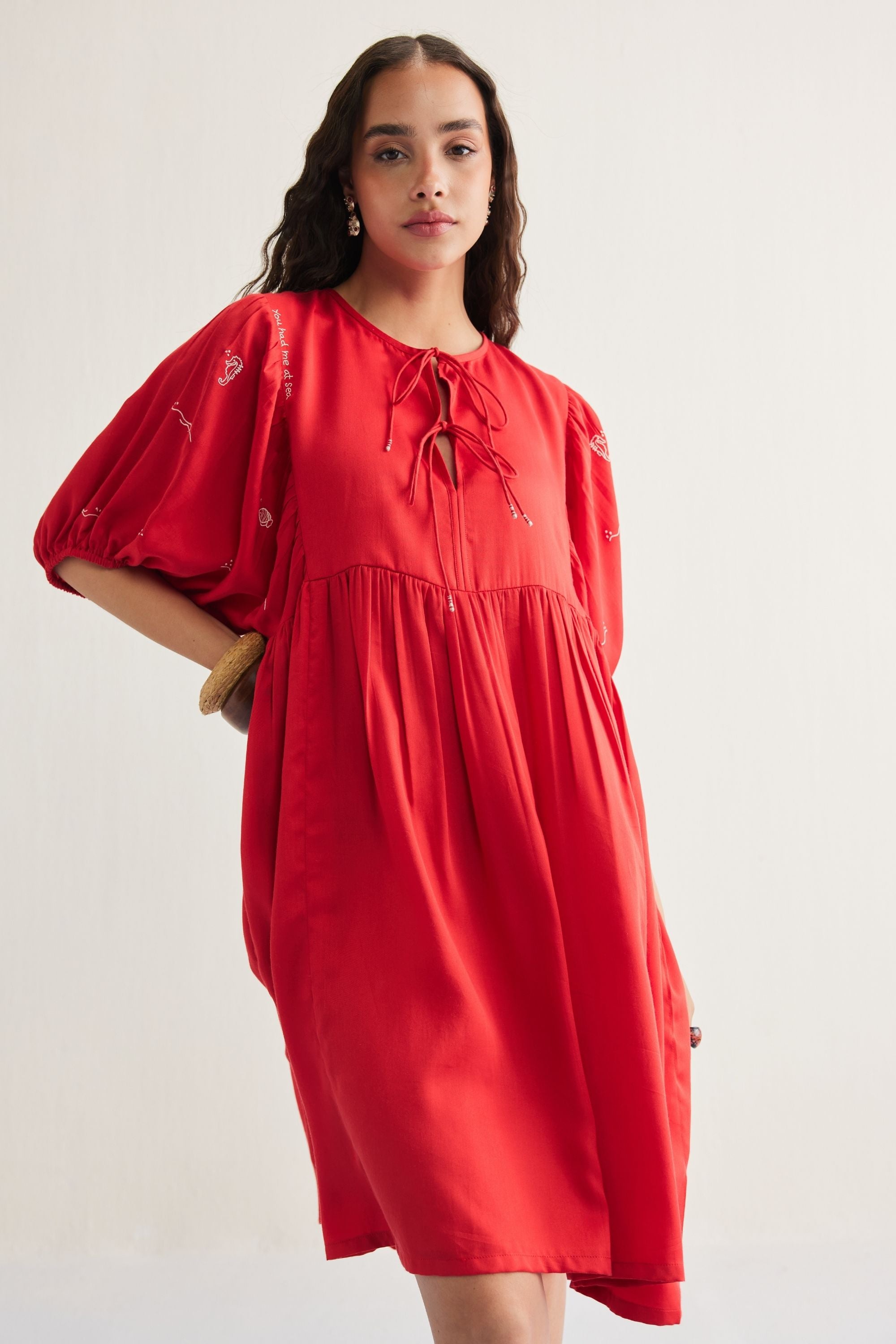 SUI | Ocean Wilds Tencel Dress