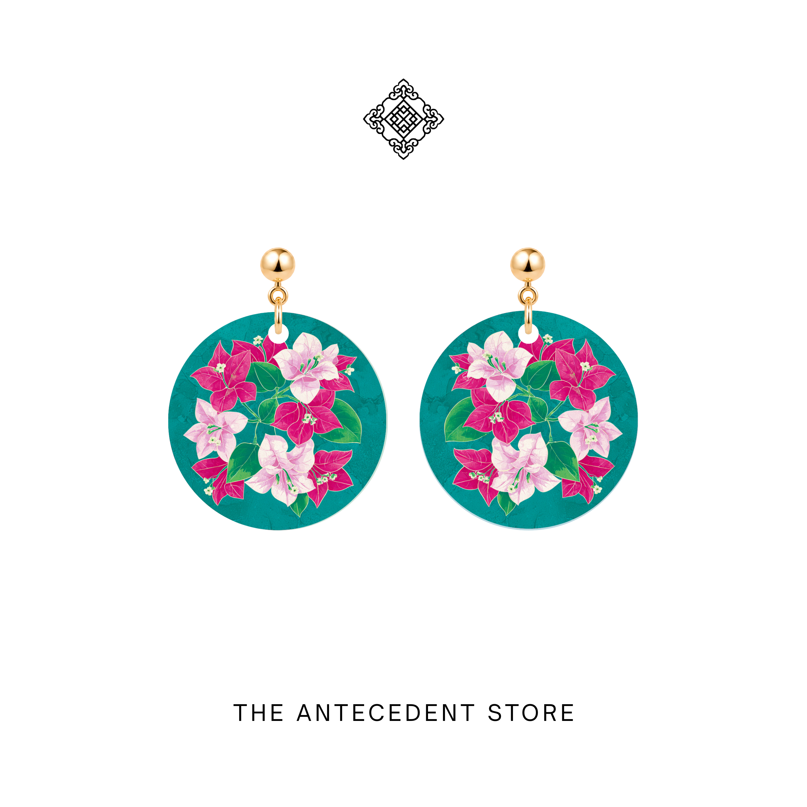 THE ANTECEDENT STORE | Bougainvillea Bloom Earrings