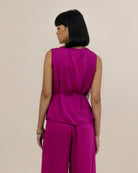 SUKKHA CITTA | KEMBANG - Drapped Ribbon Top