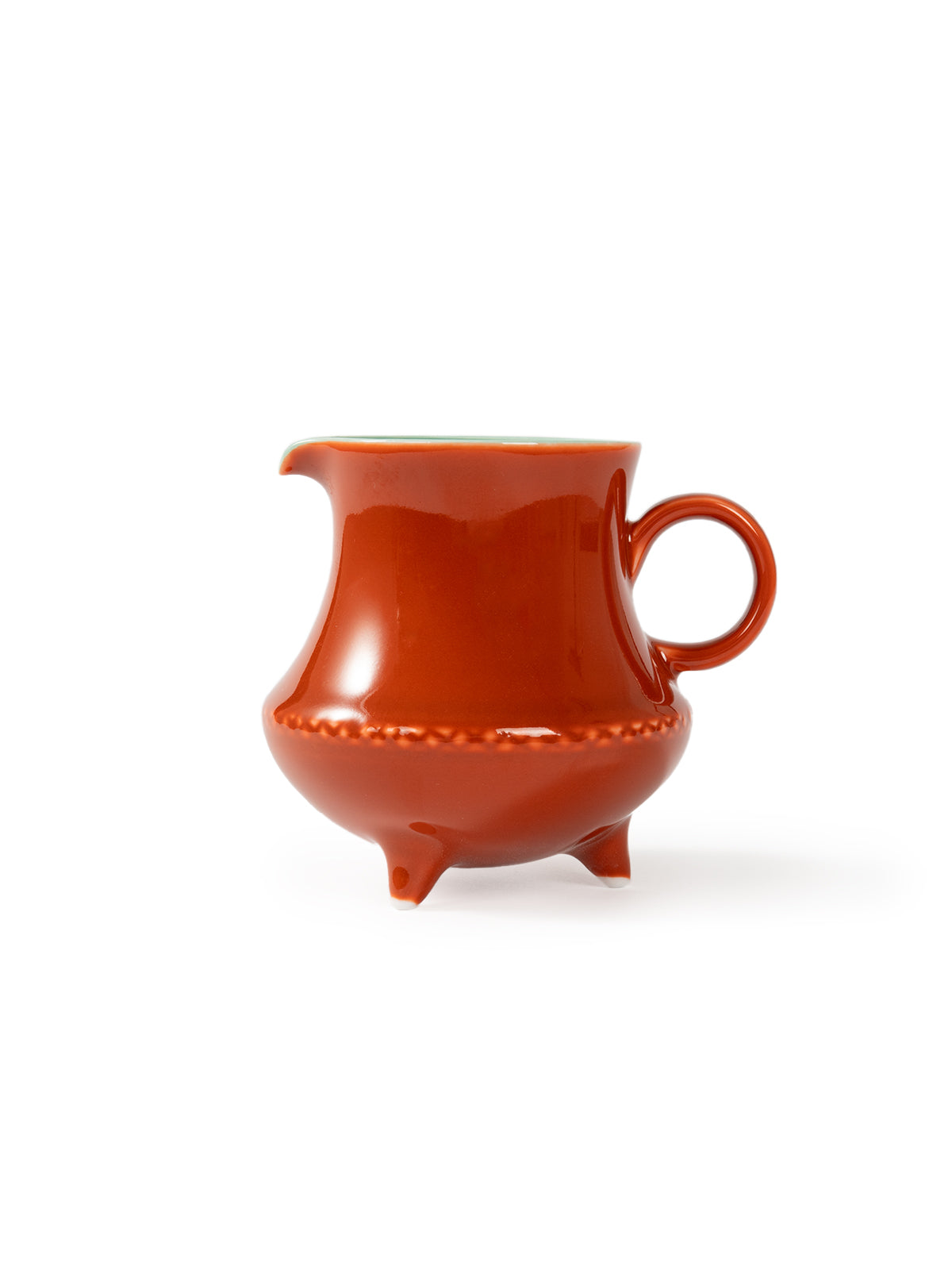 CRAFILAB | Brick Red & Turquoise Three&Legged Sharing Cup