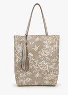 DESTI SAINT | Double Phoenix Floral Shopper