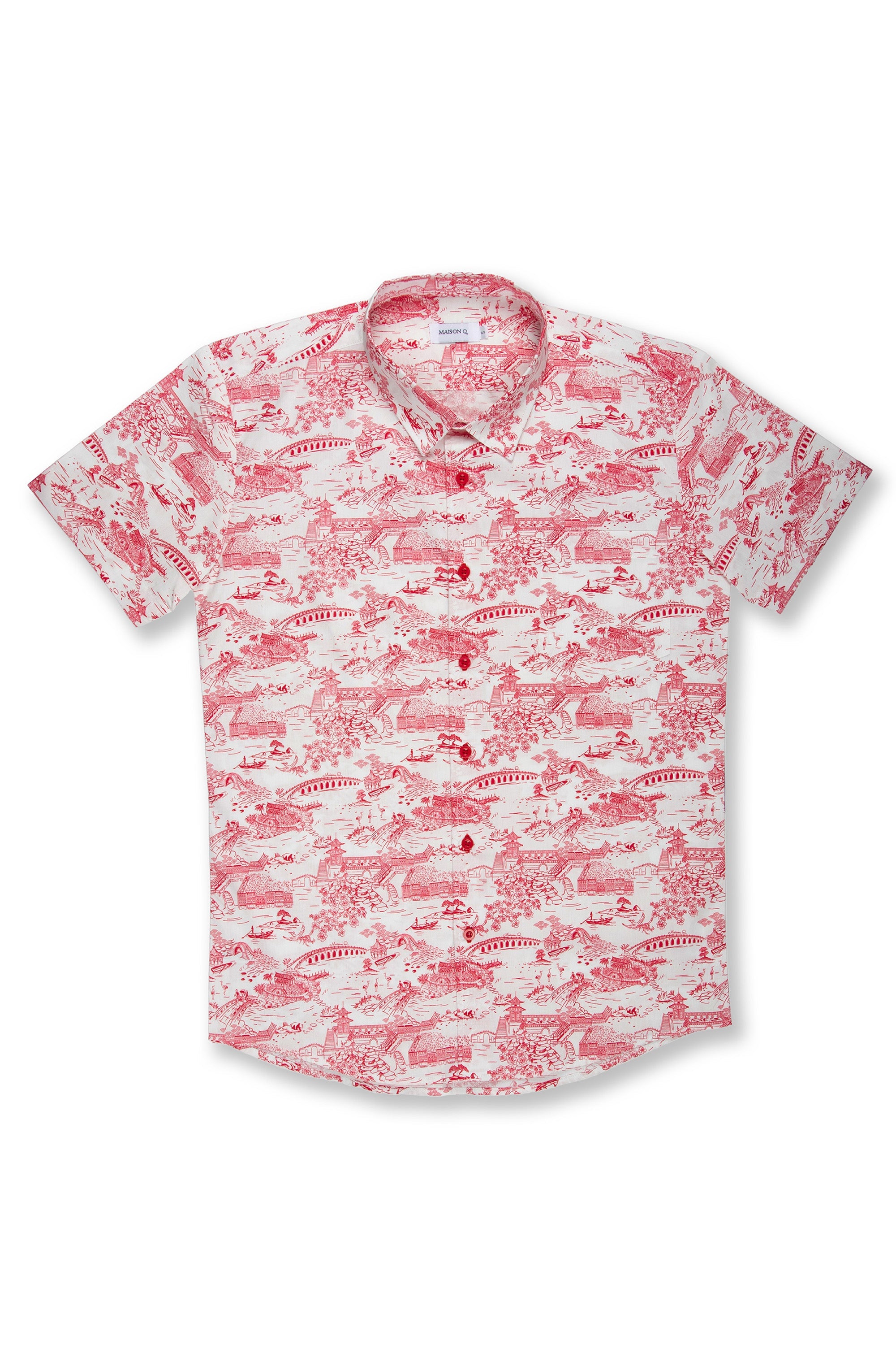 MAISON Q | Straits Tale Men's Shirt
