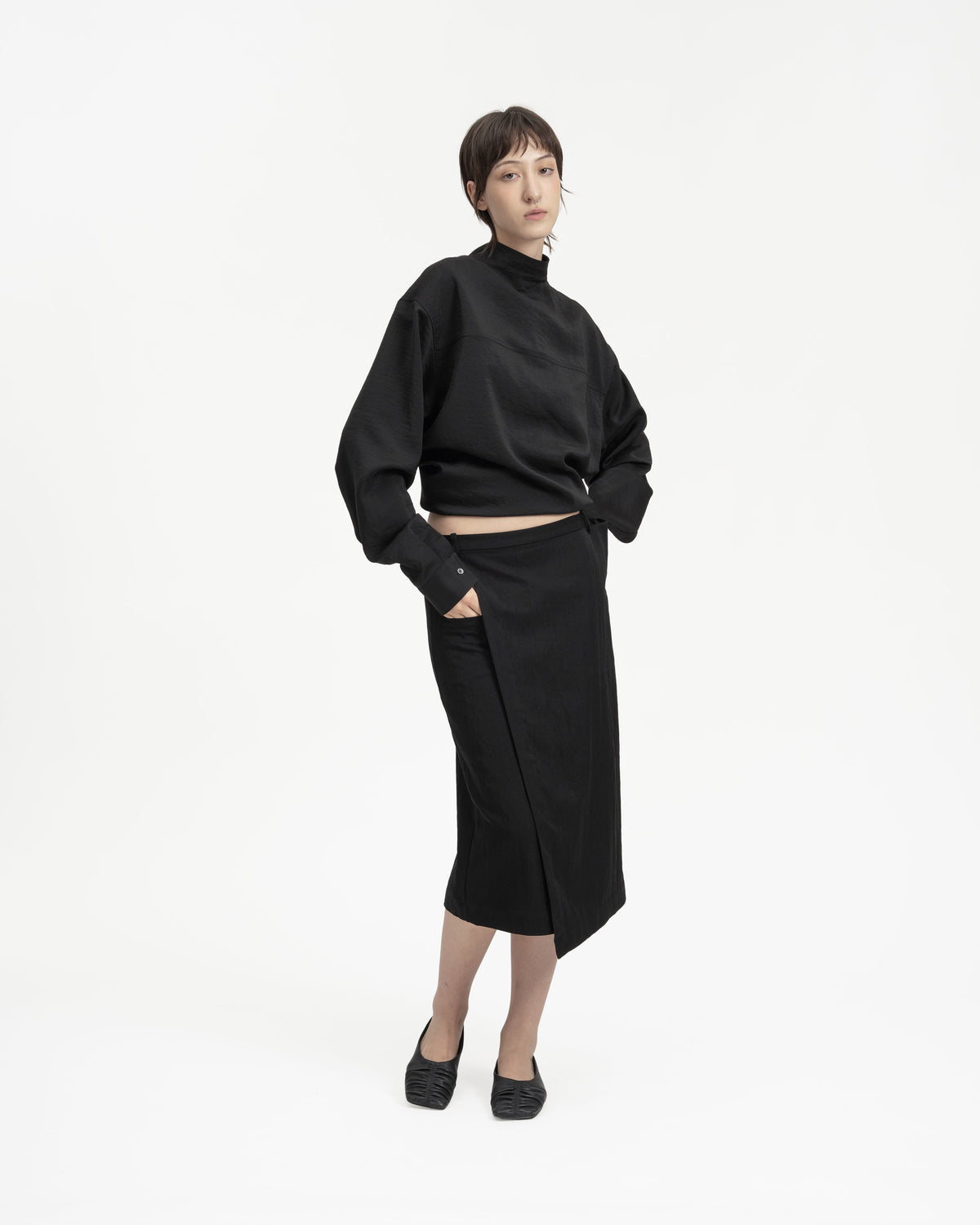 GRAYE | Mock Neck Shirt