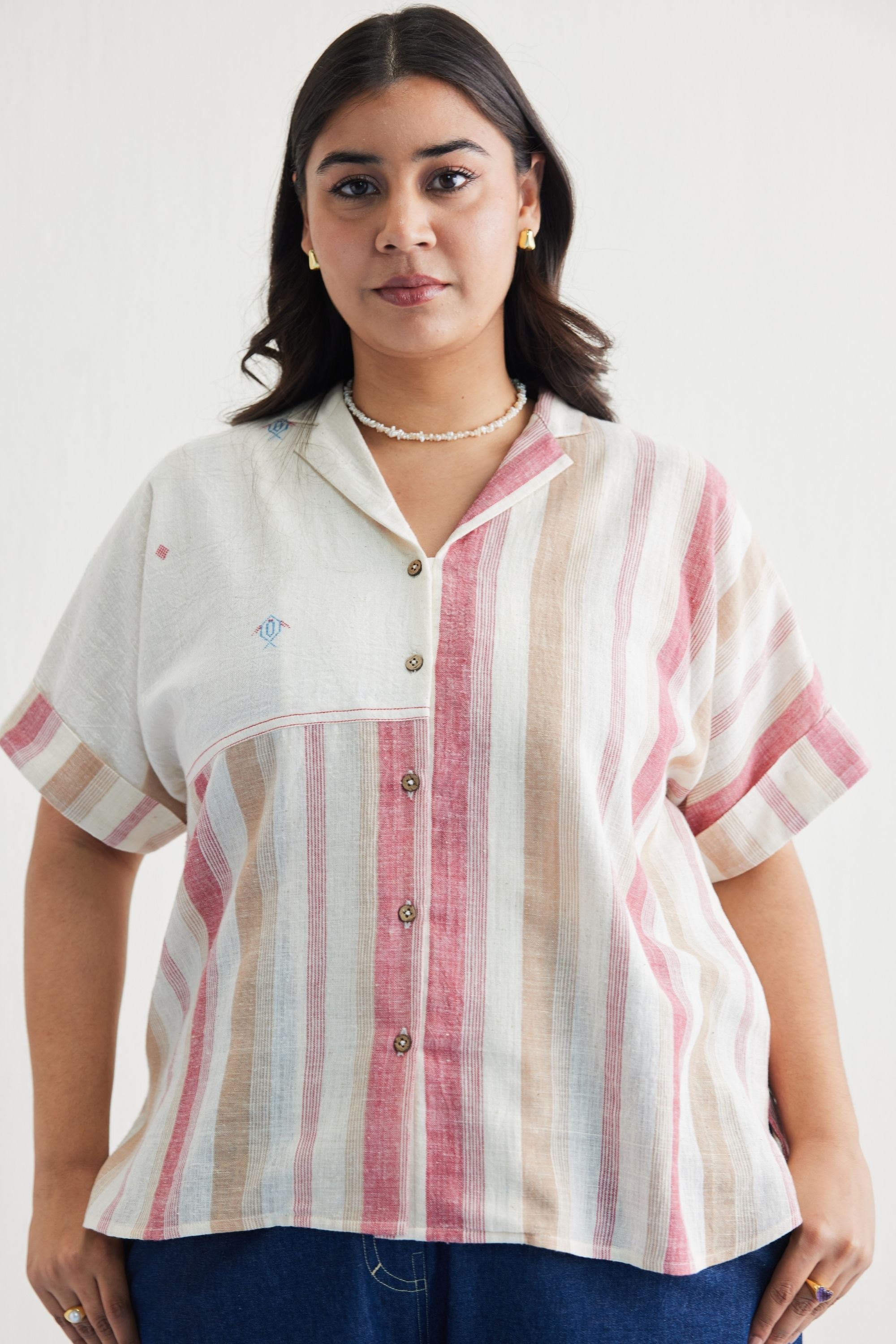 SUI | The Reef Shore Handwoven Kala Cotton Shirt