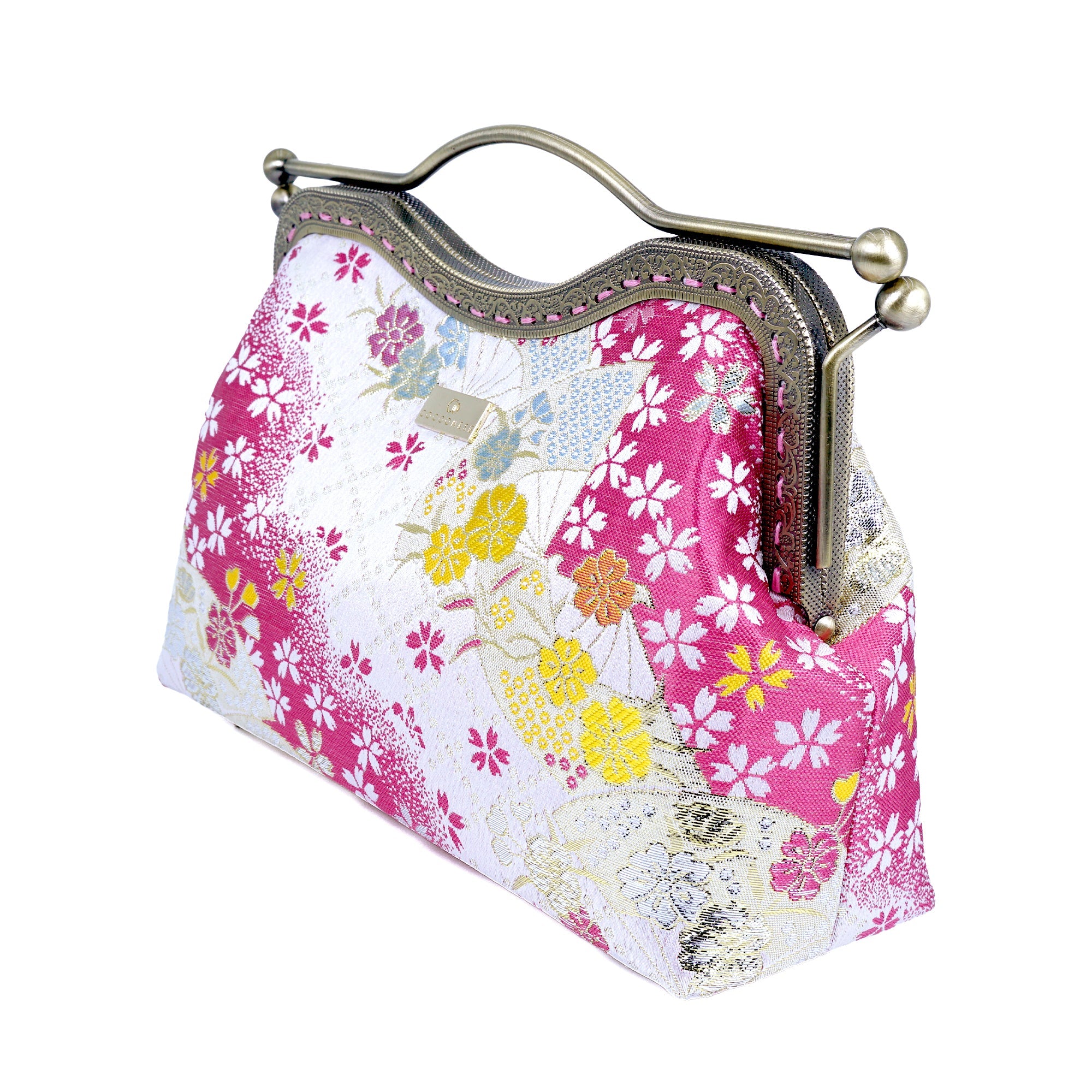 COCOONESE | Dual Lock Metal Handle Bag - Nocturne