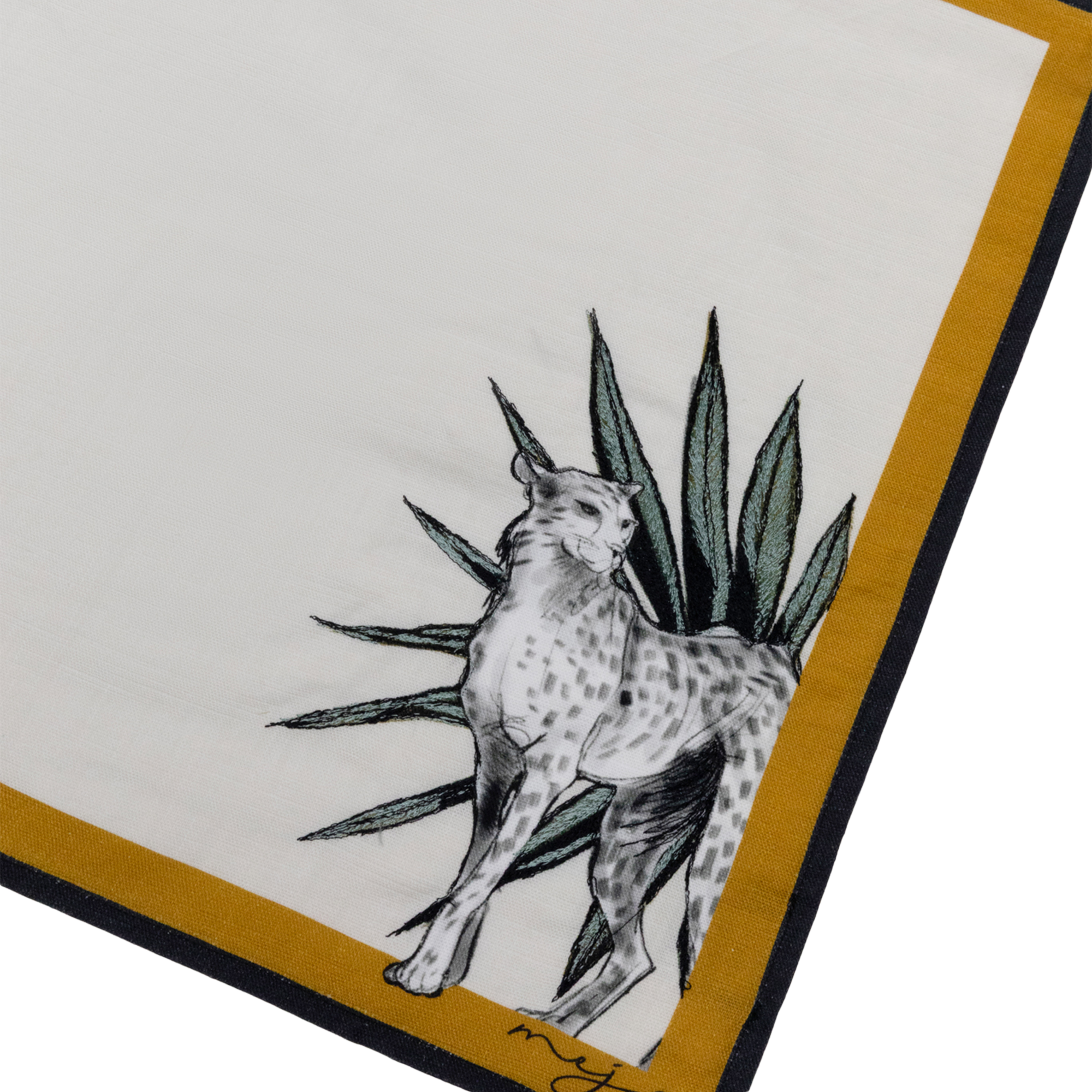 MEJA | The Show Of Safari Animal Napkins (Set Of 2)