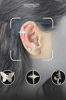 CREATIVE JEWELLERY STUDIO | Gold/Silver Plated Bali Brass Earcuff | Komang Tri Jewelry