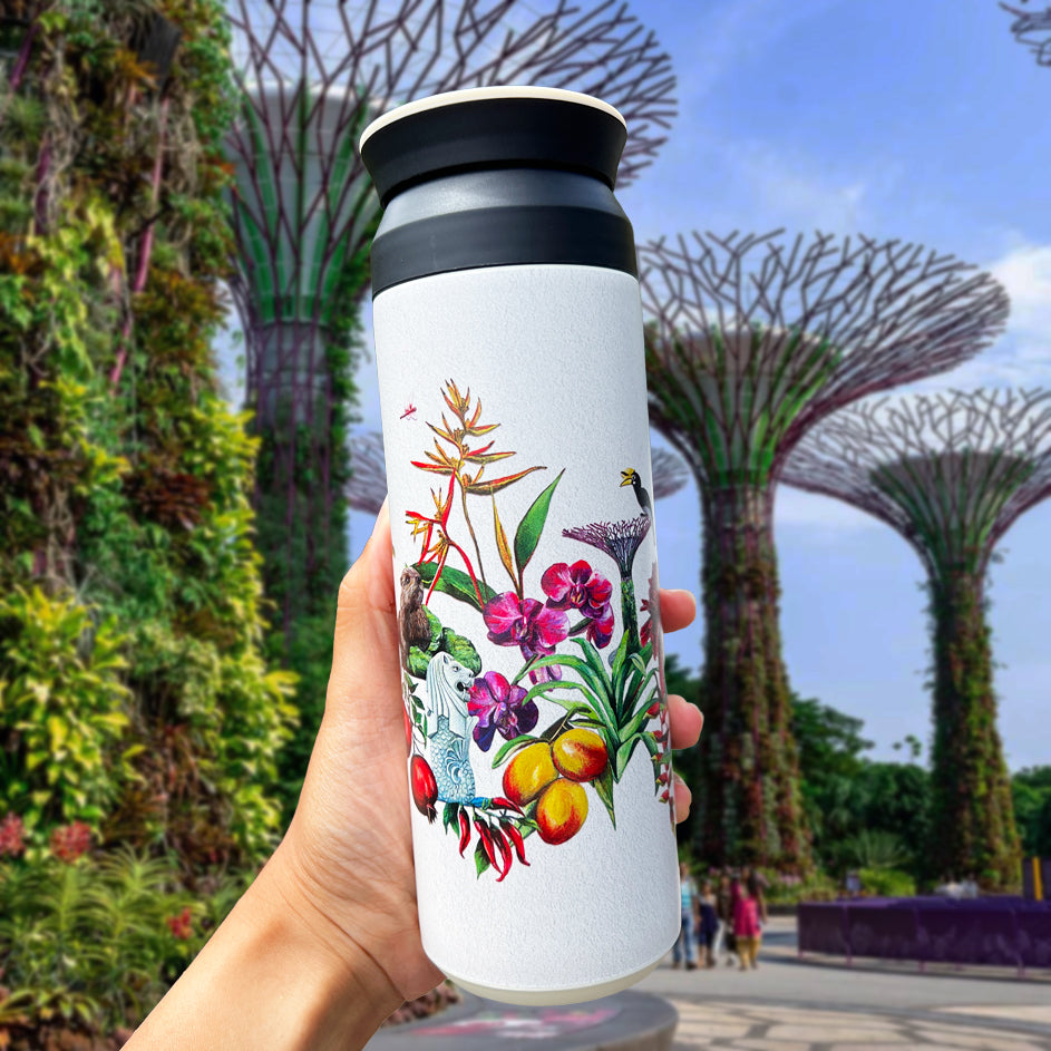 KELLY SER ATELIER | Travel Tumbler: City in Bloom