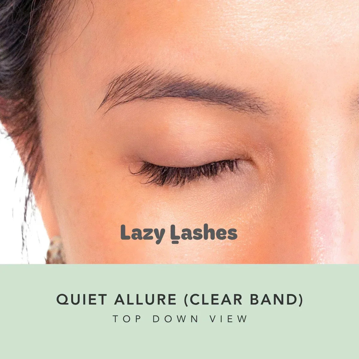 NODSPARK | Clear Band Everyday Quiet Allure Lazy Lashes