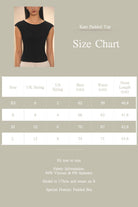 EMVY | Kate Padded Top - Black