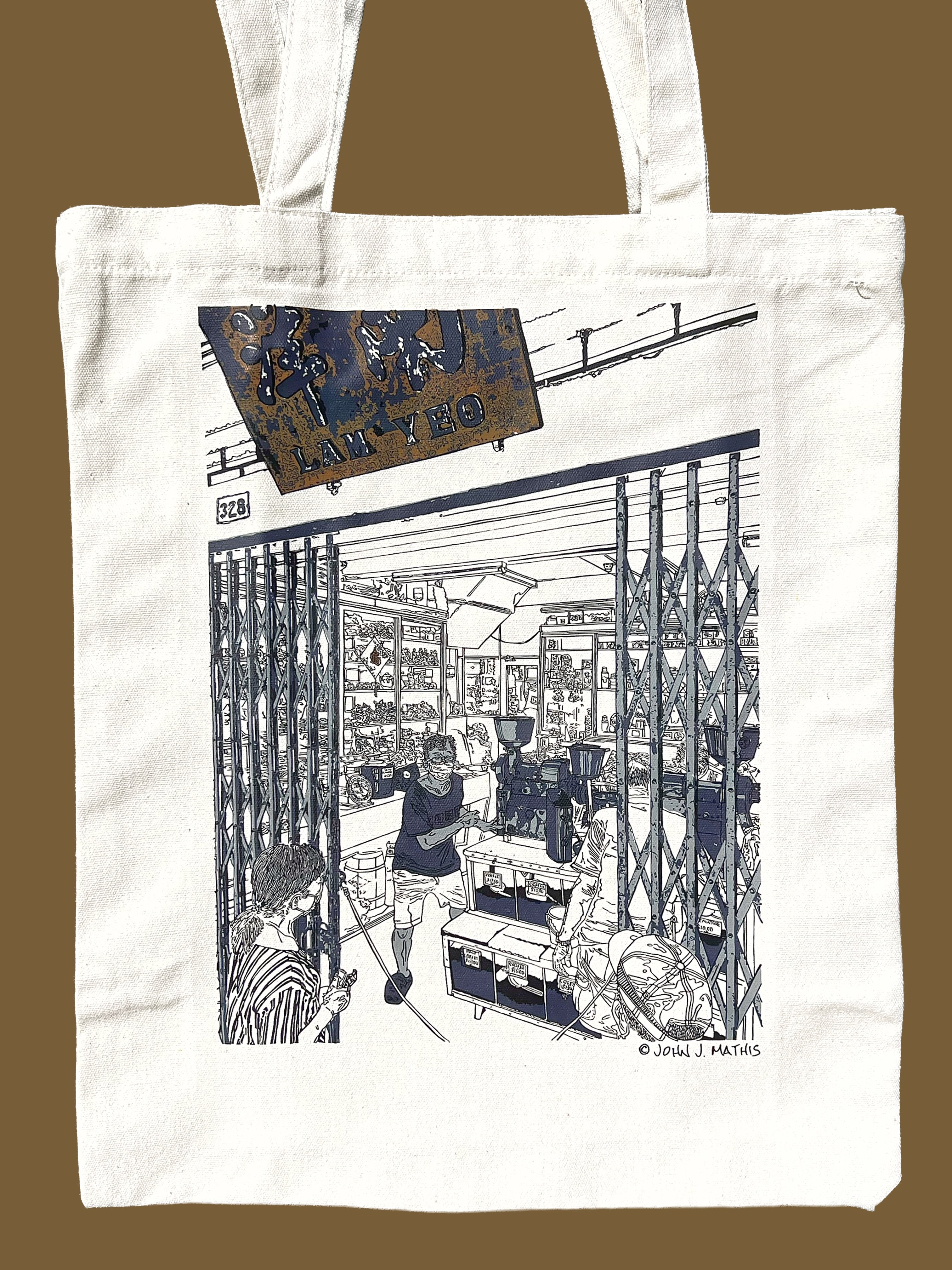 TATSU MAKER WORKS | Lam Yeo Coffee Powder Tote Bag