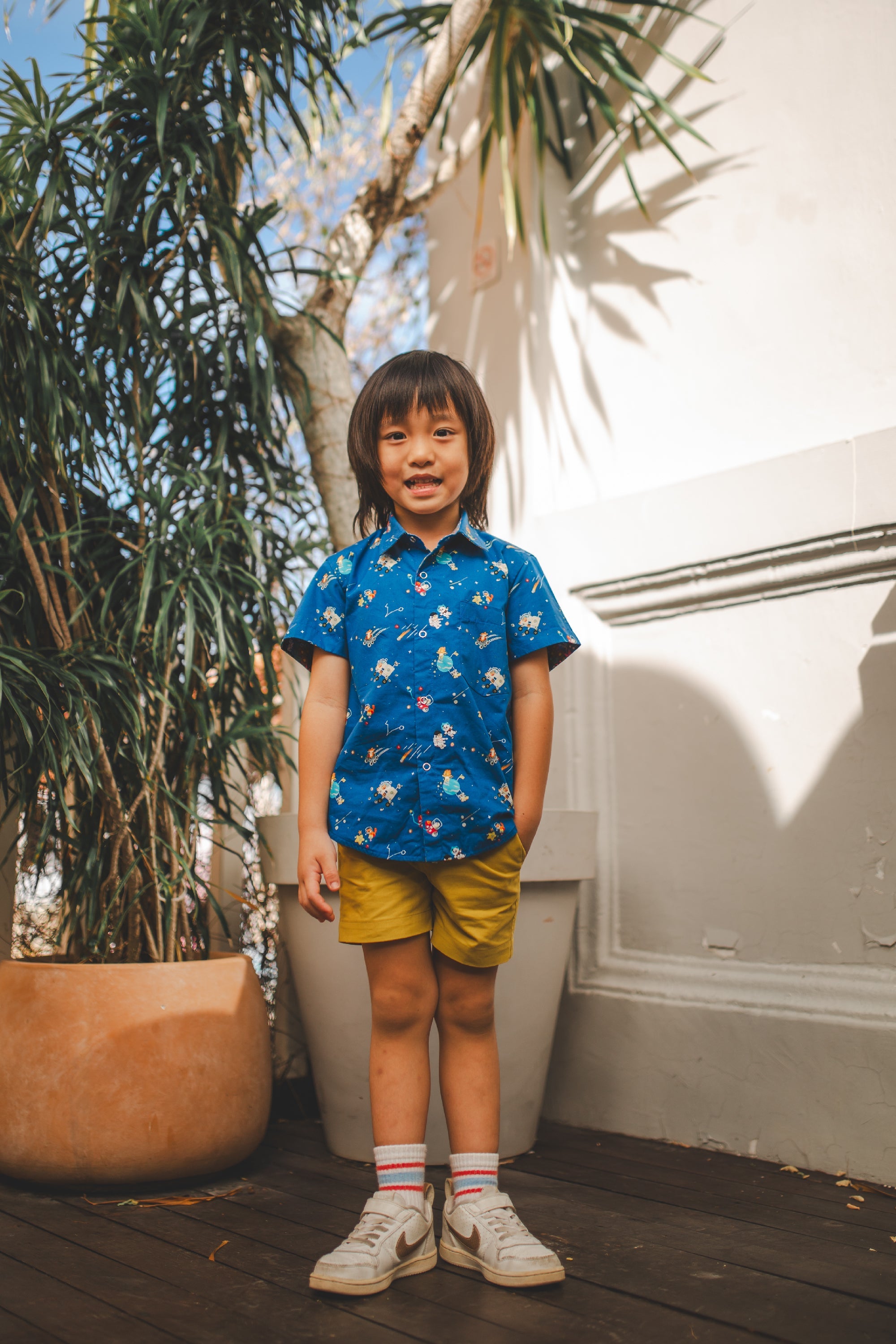 MAISON Q | Nine Yards Reversible Shirt