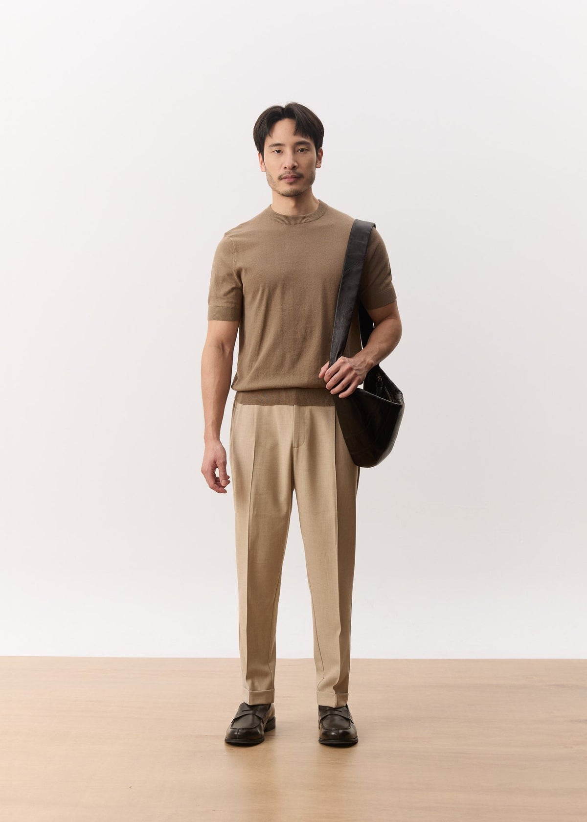 HOUSE OF HOUSE OF ANON PTE. LTD | Otto Mock Neck Knit Top - 100% Cotton