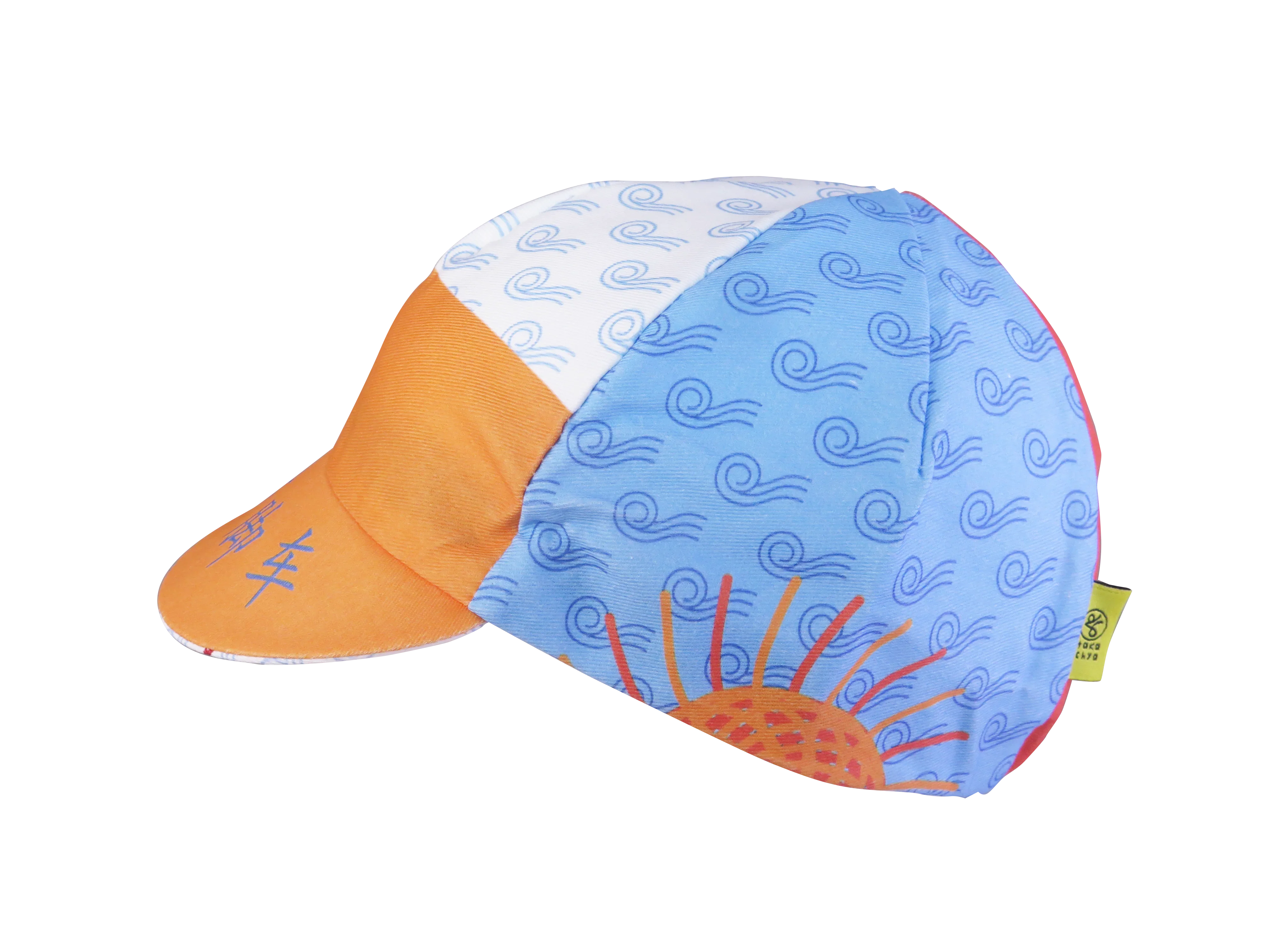 A DESIGN BY TAKACHYA | Cycling Cap - Chinese Idioms Nice Sun and Wind
