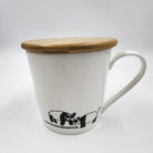 THE ANIMAL PROJECT | Wide Tapered Mug With Bamboo Lid
