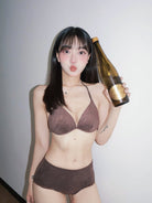 HÁI THE LABEL | Teddy Bear | Soft Sculpt Bottom | Jellyboo Brown