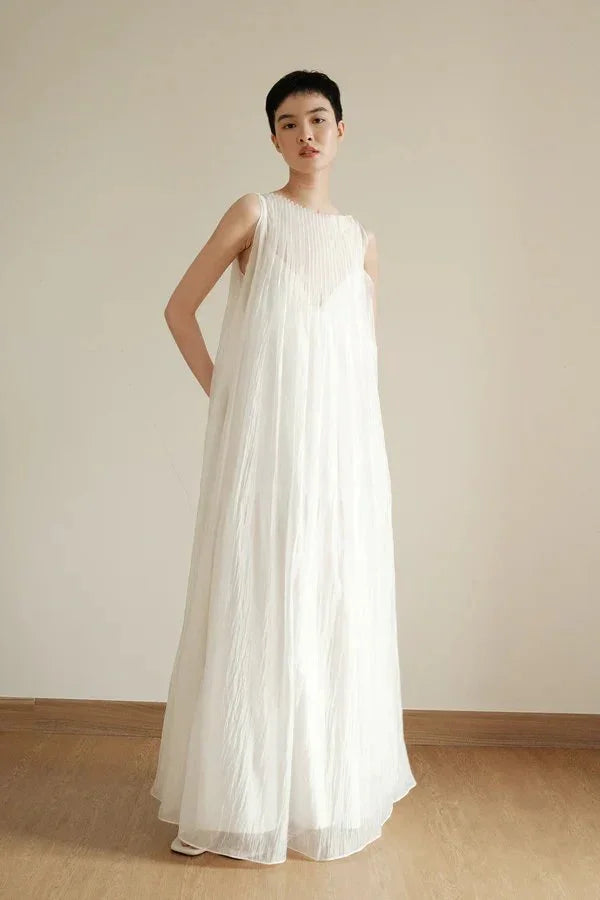 SAYA | Eva - Sheer Maxi Dress