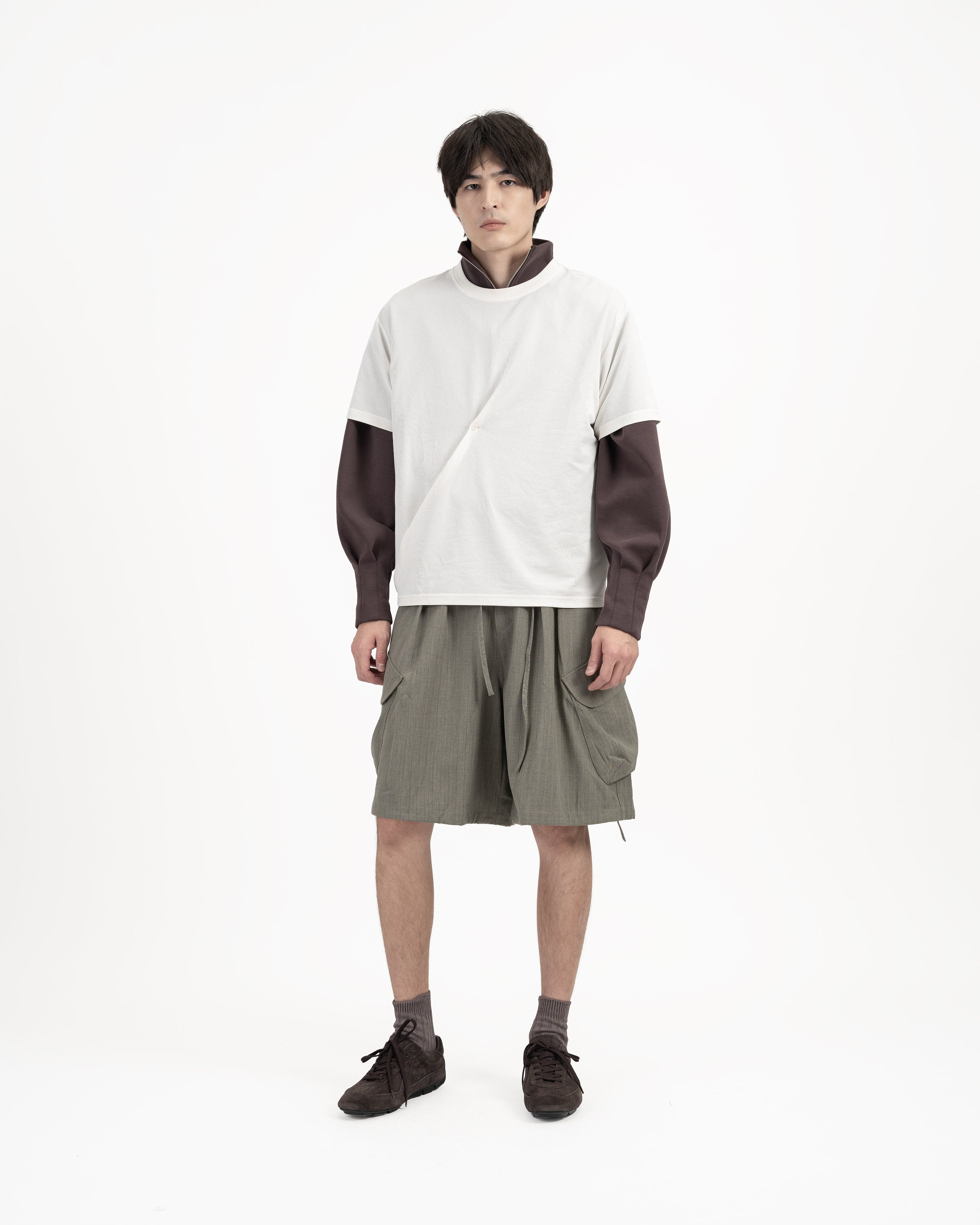 GRAYE | PaperDry™ Pleated Tee