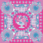 BINARY STYLE | Peranakan Epiphanies in Lilac 100% Premium Silk Scarf