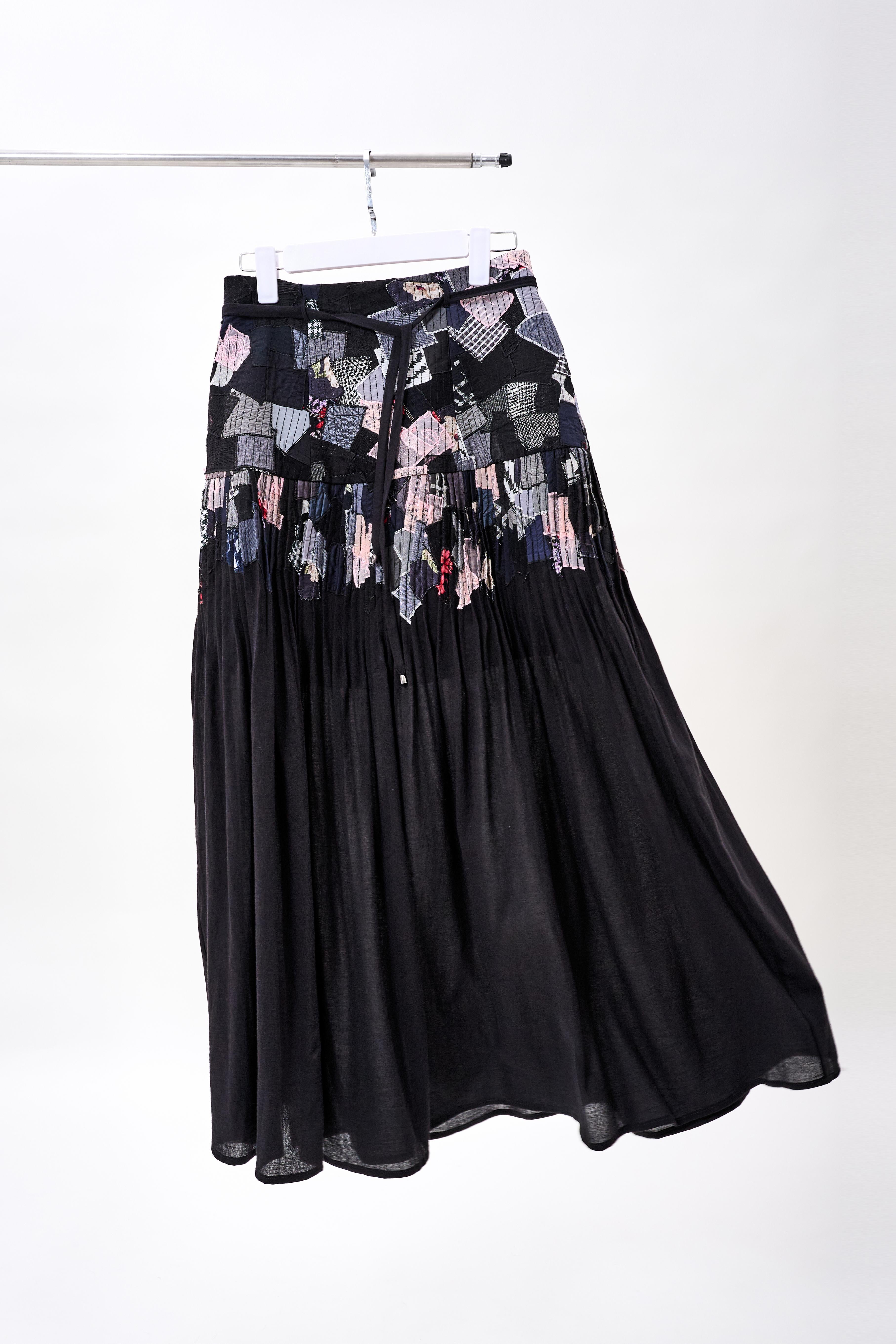 KHAAR | Scrap Midi Skirt