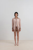 LAYERPLAN | Pieced Oversized Shirt Layers