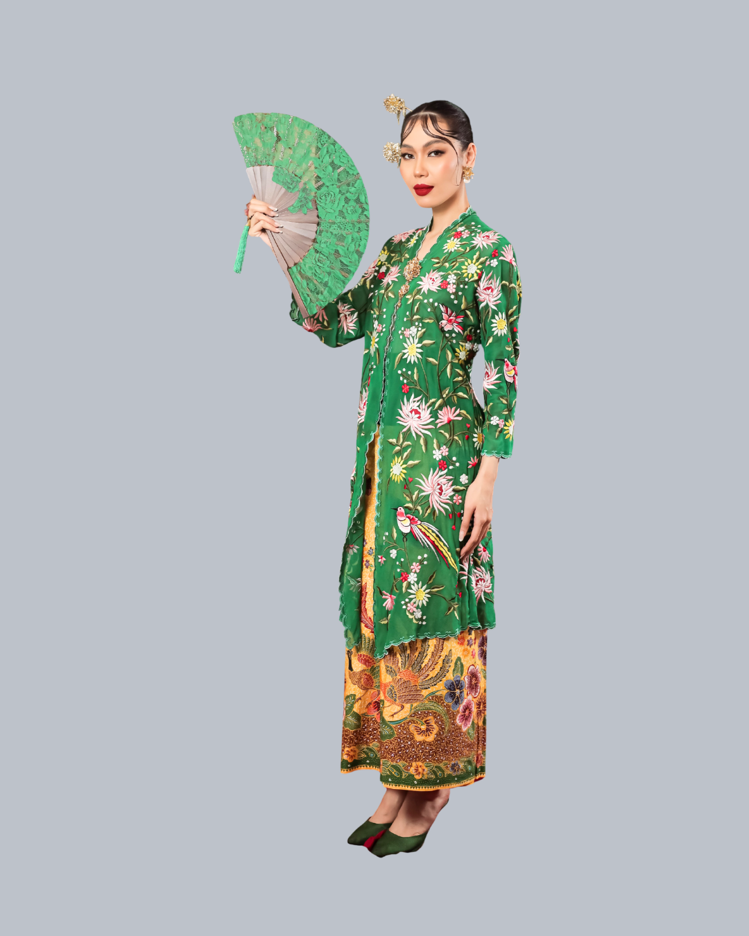 ROEMAH KEBAYA VIELGA | Bird Full Embroidery Kebaya