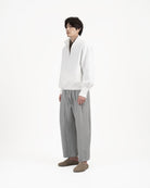 GRAYE | Quarter Zip Pullover - White