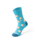 TALKING TOES | Owl Be Okay Sock | Blue