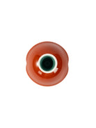 CRAFILAB | Brick Red & Turquoise Tall Flowing Cup