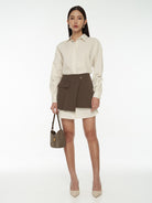 DRESSINGPAULA | 2-Way Shirt Dress