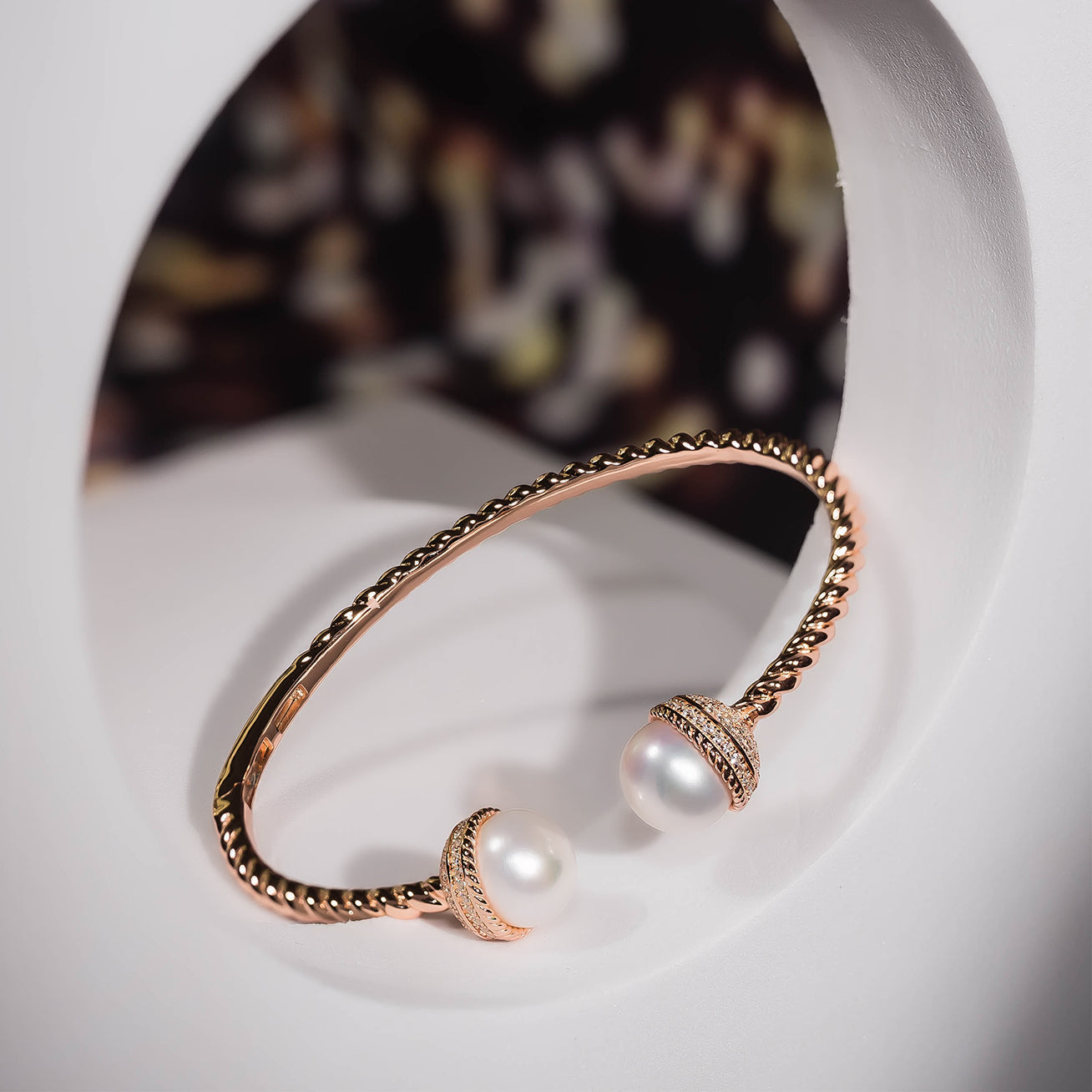 PEARLY LUSTRE | Asian Civilisations Museum Freshwater Pearl Bracelet WB00076 | ACM Collection
