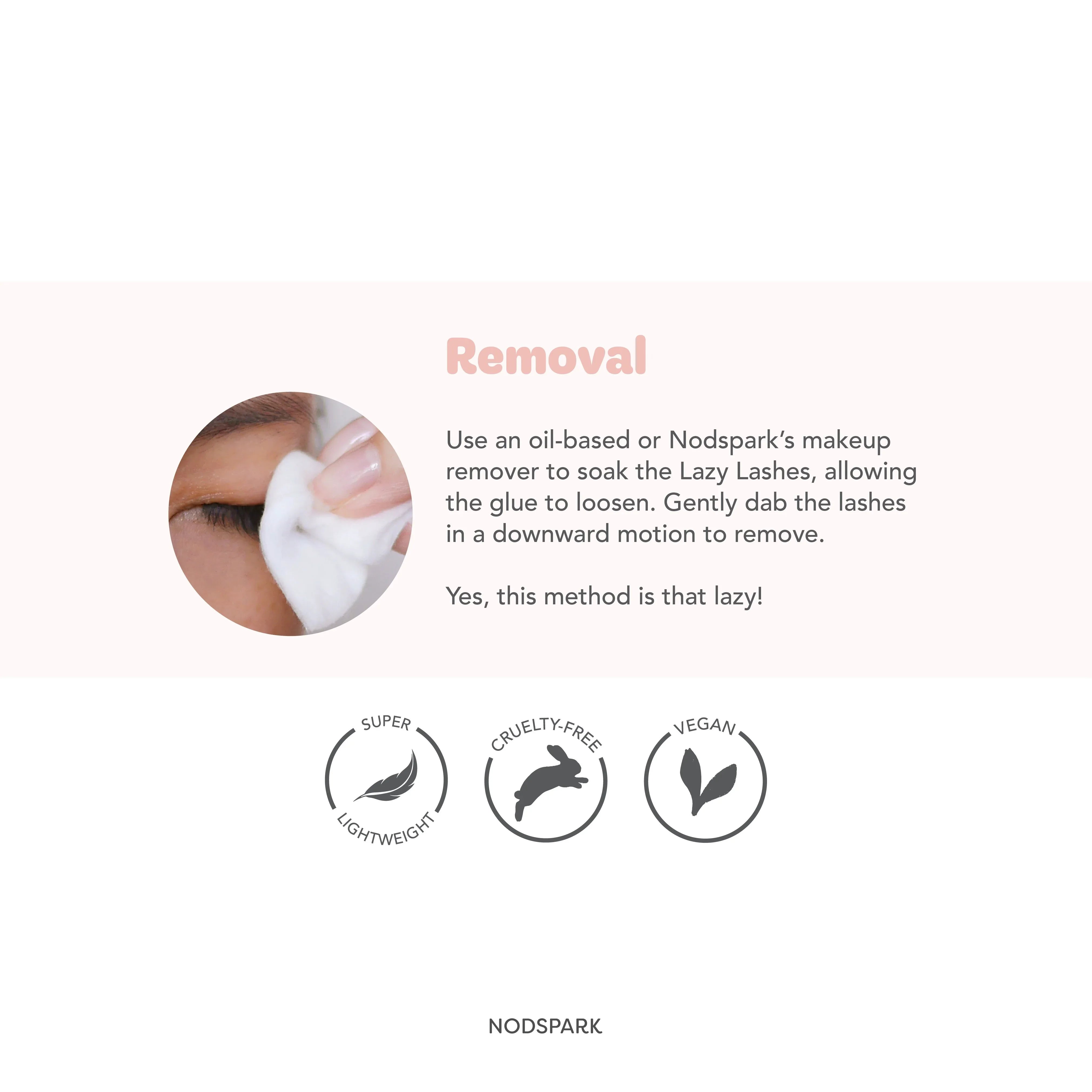 NODSPARK | Everyday Neat Chic Lazy Lashes