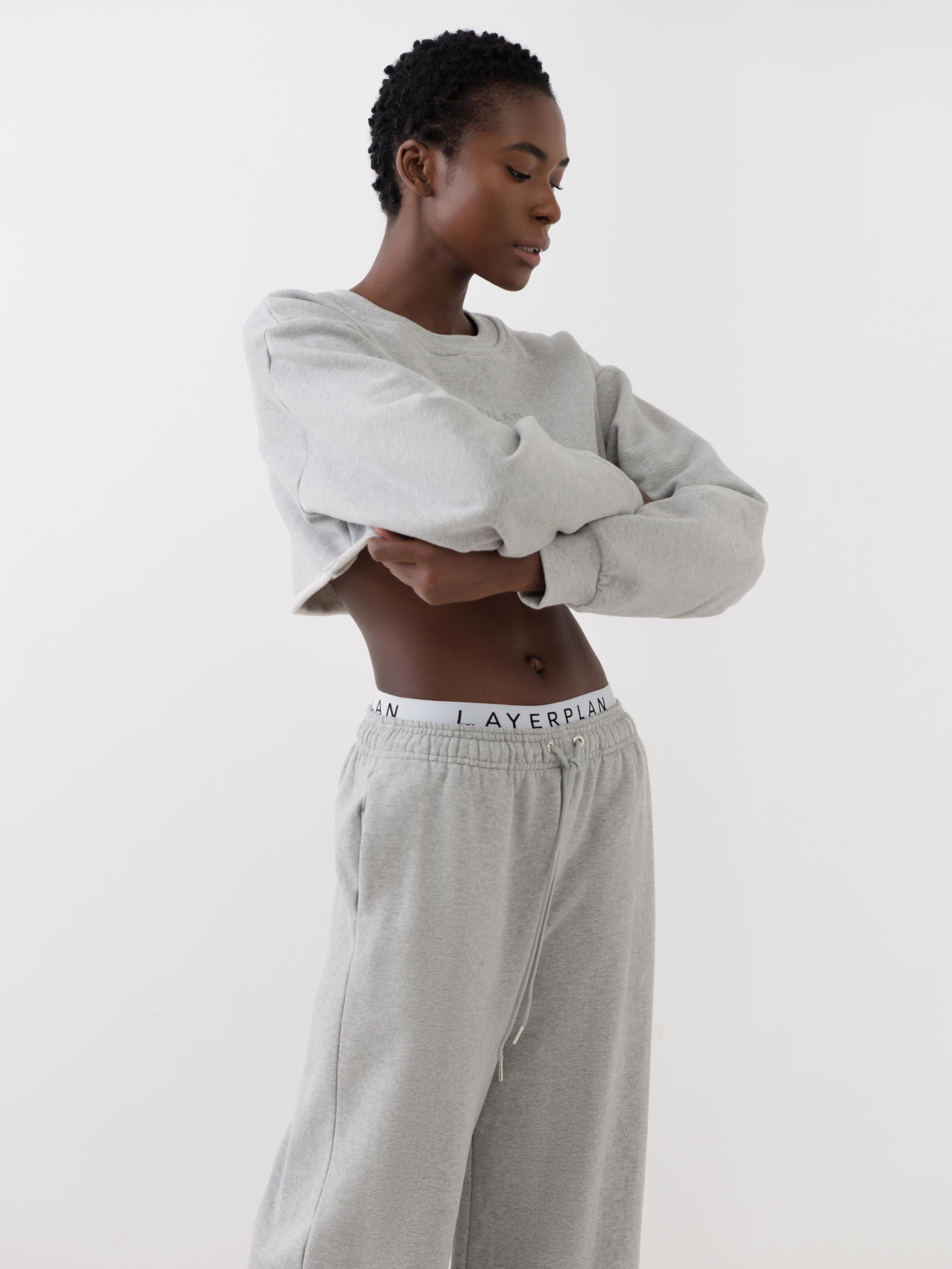 LAYERPLAN | LP Wideleg Logo Sweater Set