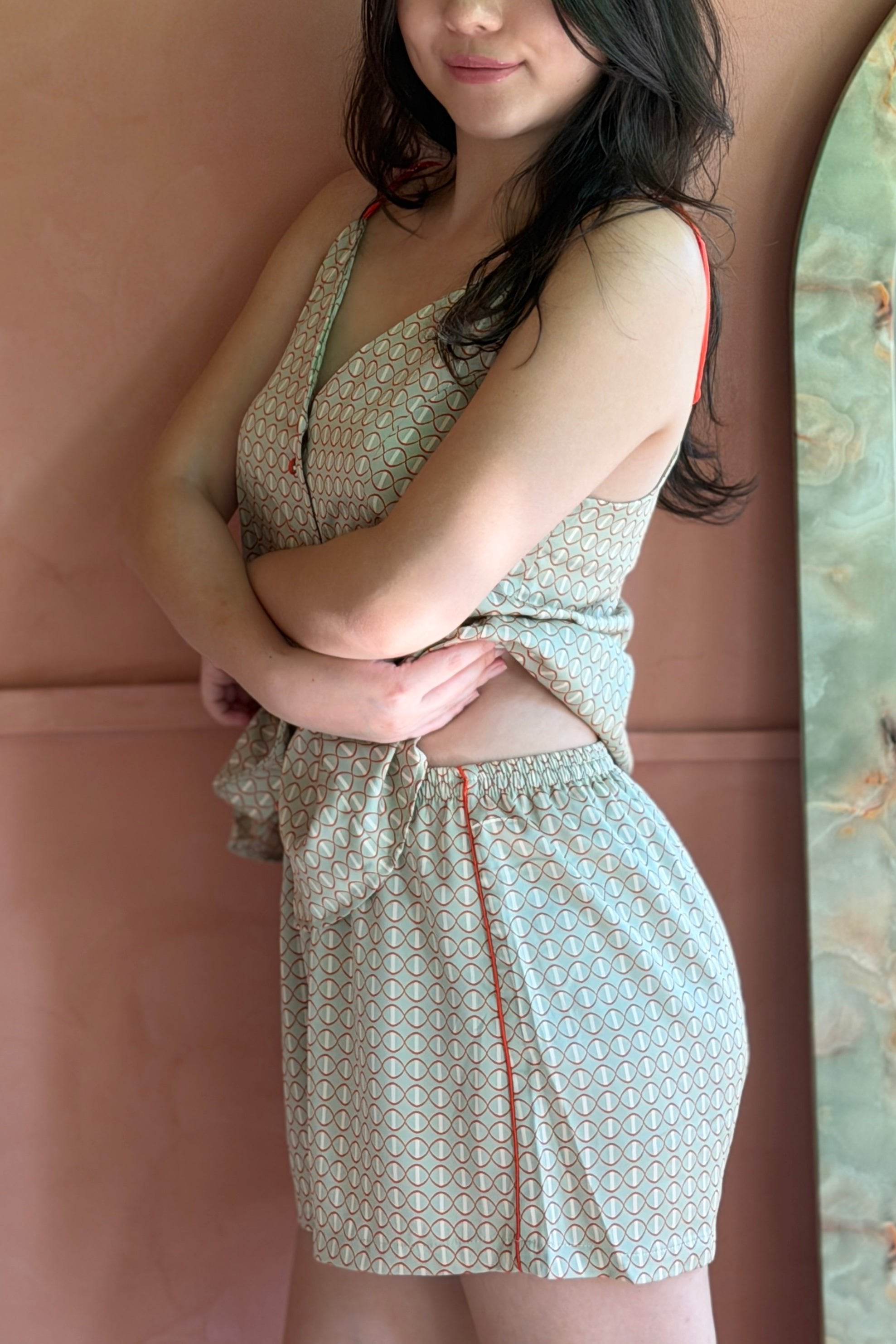 BELLS & BIRDS | Citrus Glow Cami Set