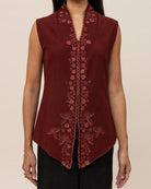 SUKKHA CITTA | KEMBANG - Embroidered Kebaya Vest