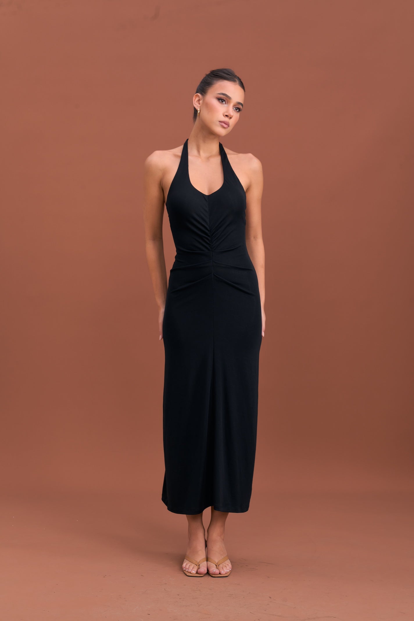EMVY | Elara Padded Dress - Black