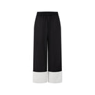 LAYERPLAN | Zerin Contrast Linen Drawstring Pants